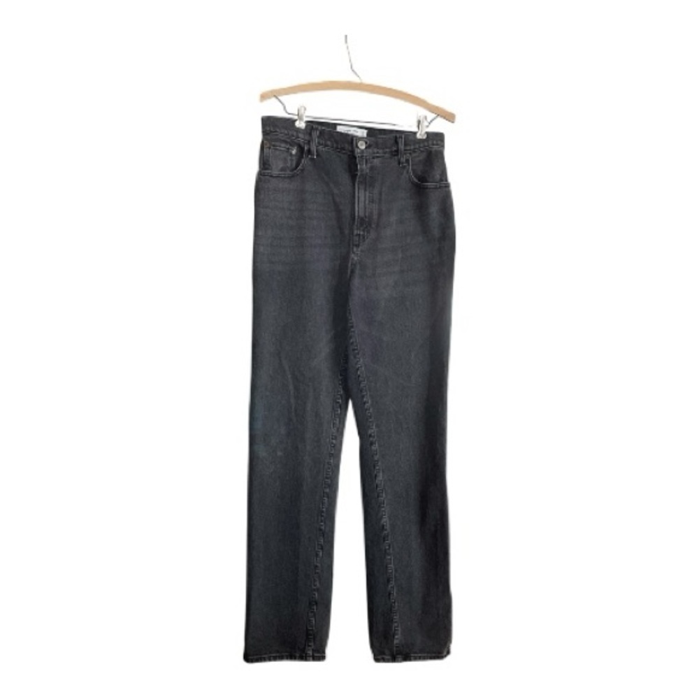 Abercrombie & Fitch Women's The 90’s Straight Ultra High Rise Jeans Size 28L - Picture 1 of 4